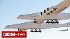 World S Largest Plane Takes To The Air Bbc News