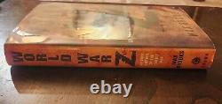 World War Z An Oral History of the Zombie War by Max Brooks (Signed)
