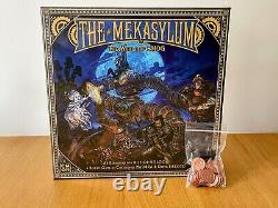 World of SMOG Rise of Moloch THE MEKASYLUM Expansion + Kickstarter 20 Coins NEW