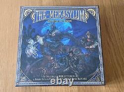 World of SMOG Rise of Moloch THE MEKASYLUM Expansion + Kickstarter 20 Coins NEW