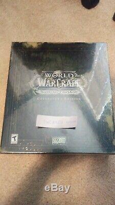 World of Warcraft The Burning Crusade Collector's Ed. 2007 new&sealed for Win/Mac
