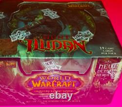 World of Warcraft The hunt for Illidan TCG Booster Box 24 COUNT NEW SEALED