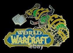 World of Warcraft Thrall Cloisonné Large Pin NEW BlizzCon 2009 WoW Blizzard