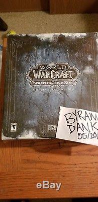 World of Warcraft Wrath of the Lich King Collector's Edition NEW SEALED WOW RARE