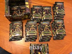 World of warcraft starter and 24 booster packs new sealed march of the legion