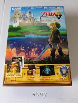 Zelda A Link Between Worlds Collectors Edition 3DS. New, Unopened, Inc Poster