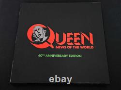 12 Album vinyle Queen News of the World (R.-U.) Coffret du 40e anniversaire