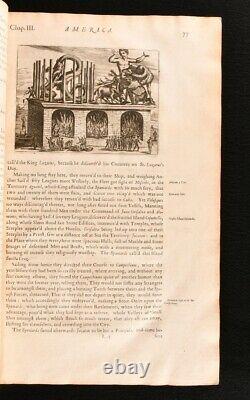 1671 America Description Of The New World John Ogilby Illustrated 1er