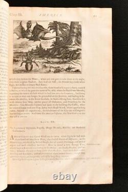 1671 America Description Of The New World John Ogilby Illustrated 1er