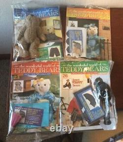 #17 à 28 Le merveilleux monde des magazines et accessoires Teddy Bears