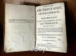 1817 Nouveau Dictionnaire Géographique Ou Description De Toutes Les Régions Du Monde