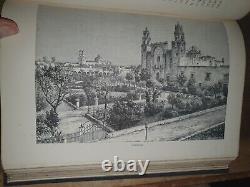 1887 Anciennes villes du Nouveau Monde par Charnay Carte 35 Planches Toltec Chichen Itza