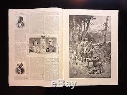 1891-1892 Les Nouvelles Illustrées Du Monde 38 Numéro Lot London News Blocks, Ads