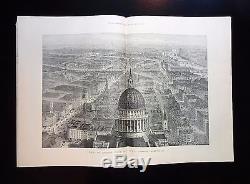 1891-1892 Les Nouvelles Illustrées Du Monde 38 Numéro Lot London News Blocks, Ads