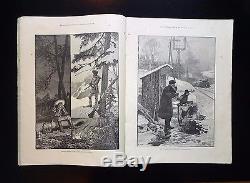 1891-1892 Les Nouvelles Illustrées Du Monde 38 Numéro Lot London News Blocks, Ads