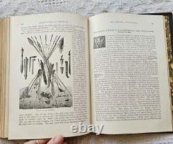 1899. Histoire du Monde de l'Humanité par John Clark Ridpath. Ensemble ancien de 4 volumes.