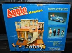 1982 Le Monde D'annie Mansion Knickerbocker Doll House Mib Playset Nouveau Millésime