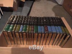 1989 Encyclopedia Britannica Les Grands Livres Du Monde Occidental 54 Vols Comme Neuf