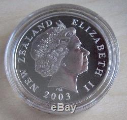 2003 Le Seigneur Des Anneaux De La Nouvelle-zélande 1 $ Pièce De Monnaie En Argent (24 Pièces)