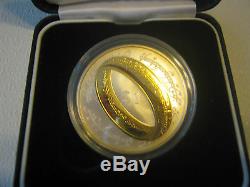 2003 Nouvelle-zélande Seigneur Des Anneaux 1 $ Proof Silver Dollar Coin