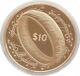 2003 Nouvelle-zélande Seigneur Des Anneaux 10 $ Ten Dollar Proof Gold Coin Box Coa
