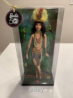2008 Barbie Collector Pink Label Dolls Of The World Amazonia Mattel P4754 Nouveau