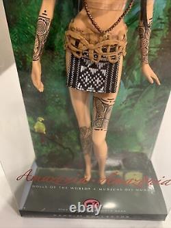 2008 Barbie Collector Pink Label Dolls Of The World Amazonia Mattel P4754 Nouveau