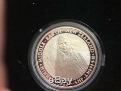 2012 Nouvelle-zélande The Hobbit 1 Oz Proof Silver Coin Set (# 151 De 1000) Prix En Baisse