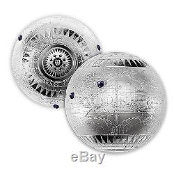 2015 Niue 7 Oz Silver Seven New Wonders Of The World (spherical) Sku N ° 89907