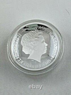 2019 Une Nouvelle Carte Du Monde $ 5 99,9% Fine Silver Proof Domed Coin - Low Mintage