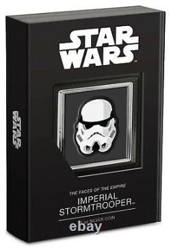 2021 Les Visages De L'empire Darth Vader + Imperial Stormtrooper 1oz Pièces