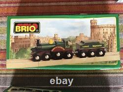 33430 Brio Wooden Lord Of The Isles! Le Train Des World Series! Thomas! Nouveau