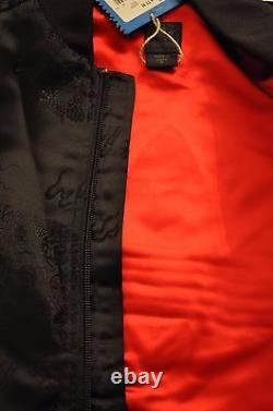 Adidas Matériaux Du Monde Chine 2006 Track Top Veste Noir/scarlet Rouge
