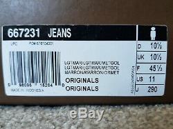 Adidas Originals Jeans Saveurs De La Taille De Formateurs Du Monde 10,5 Nouvelle Boîte Tagged
