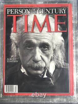 Albert Einstein, Personne du Siècle selon le Time Magazine, Numéro Rare, Évalué CGC 8.0