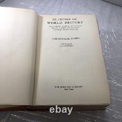 Aperçus de l'histoire mondiale par Jawaharlal Nehru 1942 1ère édition américaine