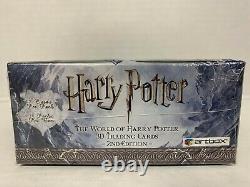 Artbox Le Monde D'harry Potter 3d Trading Card 2e Édition Signature Box Nouveau