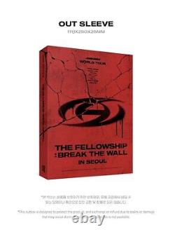 Ateez World Tour The Fellowship Break The Wall In Seoul DVD Kpop Scellé Nouveau