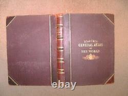 Atlas Général de Black du Monde. Nouvelle Édition Révisée. 1873