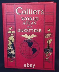 Atlas et guide géographique mondial de Collier (p. F. Collier & Son Corp.) New York 1935
