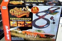 Auto World Aw New Ho The Dukes Of Hazzard Curvehuggers Slot Car Race Set Afx