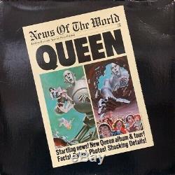 Avec La Négociation Queen / Nouvelles Du Monde Mega Rare Us Electra Promo Only Box