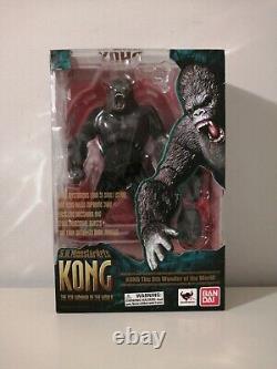 Bandai S. H. Monsterarts King Kong 8th Wonder Of The World Open Box New Us