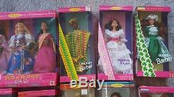 Barbie Dolls Of The World Collection Lot De 20 Poupées Les Plus Neuves Dans Des Boîtes