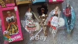 Barbie Dolls Of The World Collection Lot De 20 Poupées Les Plus Neuves Dans Des Boîtes