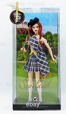 Barbie Dolls Of The World Scotland Barbie Pink Label 2008 Endommaged Box New N4973