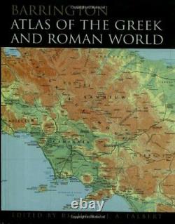 Barrington Atlas Du Monde Grec Et Romain, Talbert 9780691031699 New^+