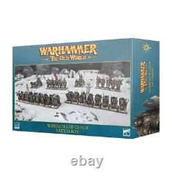 Bataillon Guerriers du Chaos Le Vieux Monde Games Workshop Nouveau