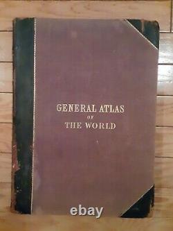 Black’s General Atlas Of The World New Edition 1859