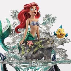 Bradford Exchange Disney La Petite Sirène De Son Monde Ariel Ursula Nouveau